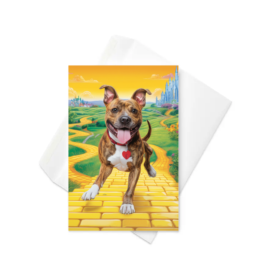 PugMug Custom Tony Hawk Greeting Card