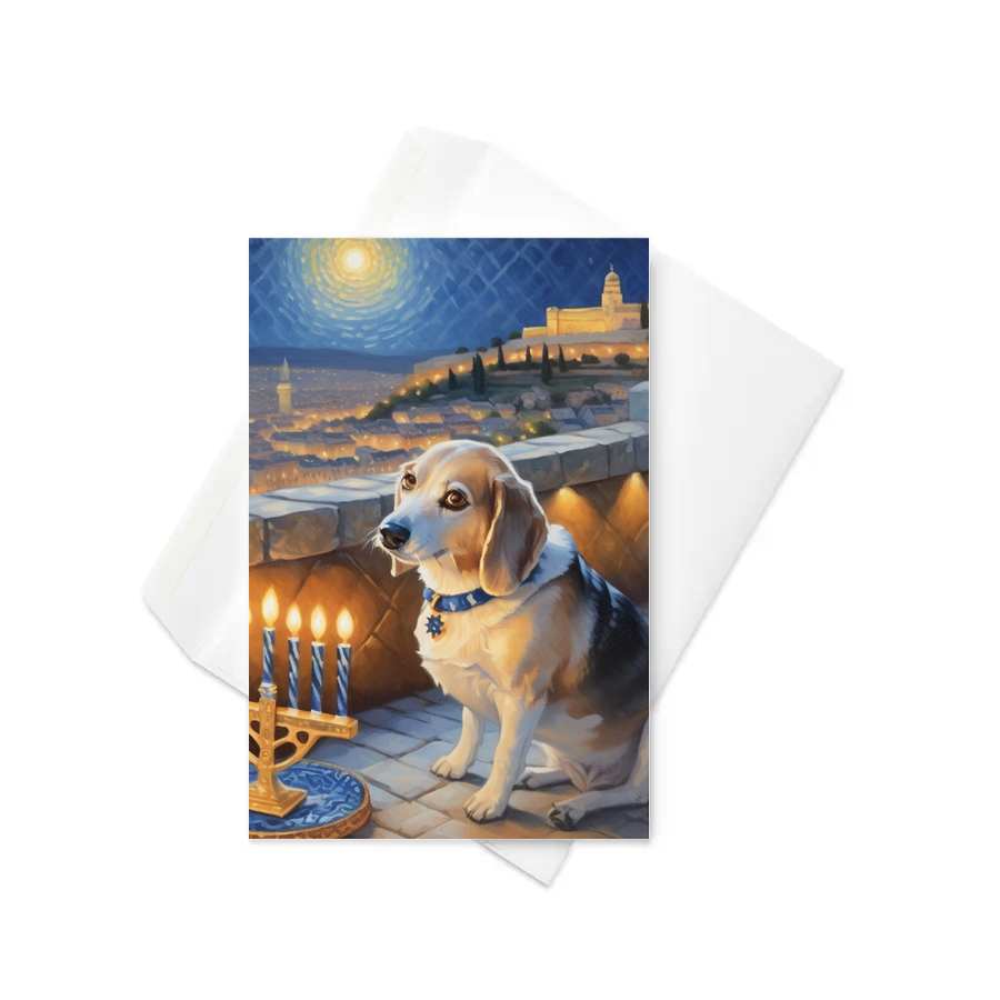 PugMug Custom Munchkin Greeting Card