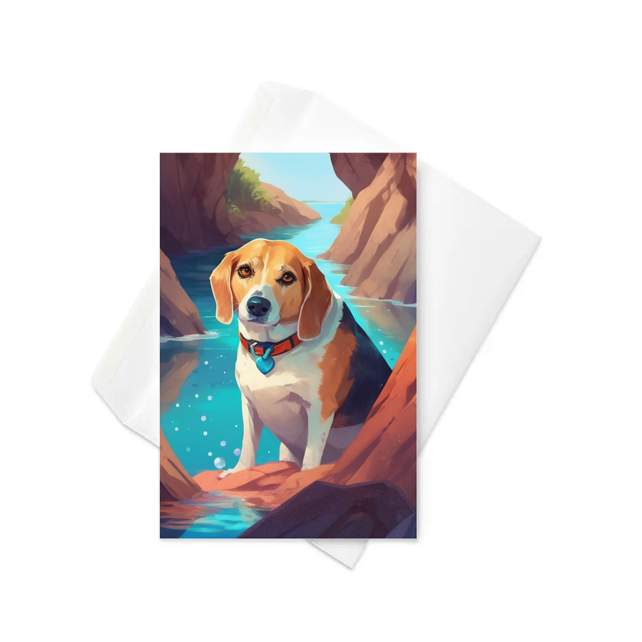 PugMug Custom Munchkin Greeting Card