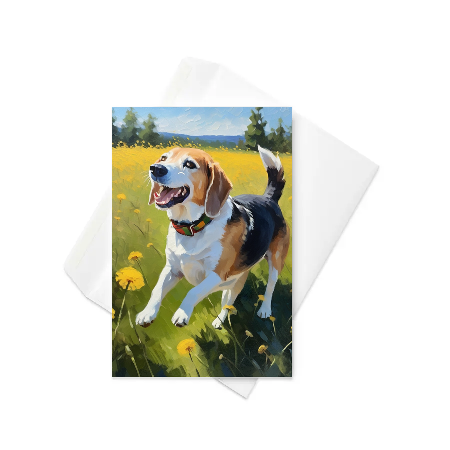 PugMug Custom Munchkin Greeting Card