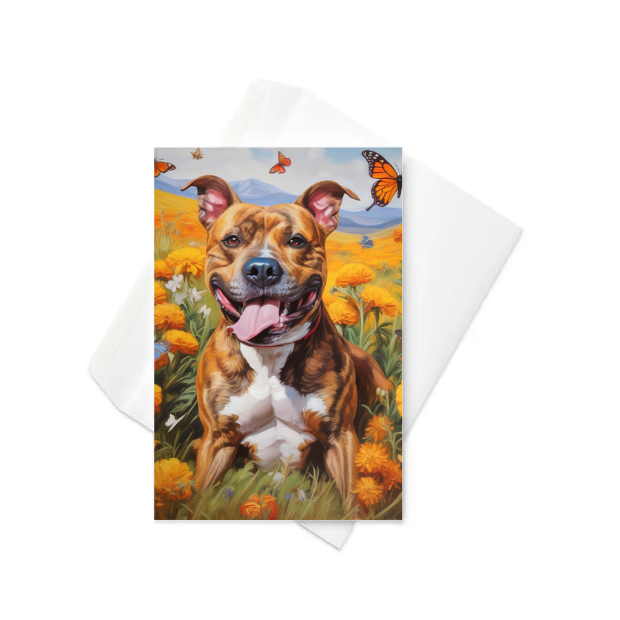 PugMug Custom Tony Hawk Greeting Card