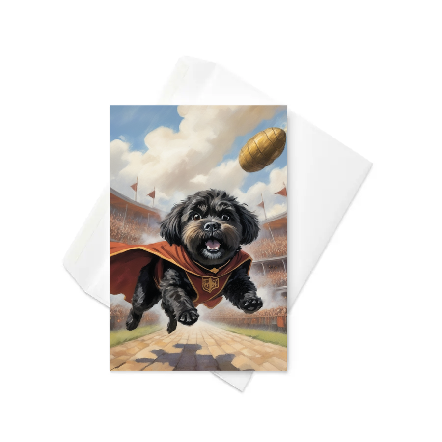 PugMug Custom Lily Greeting Card