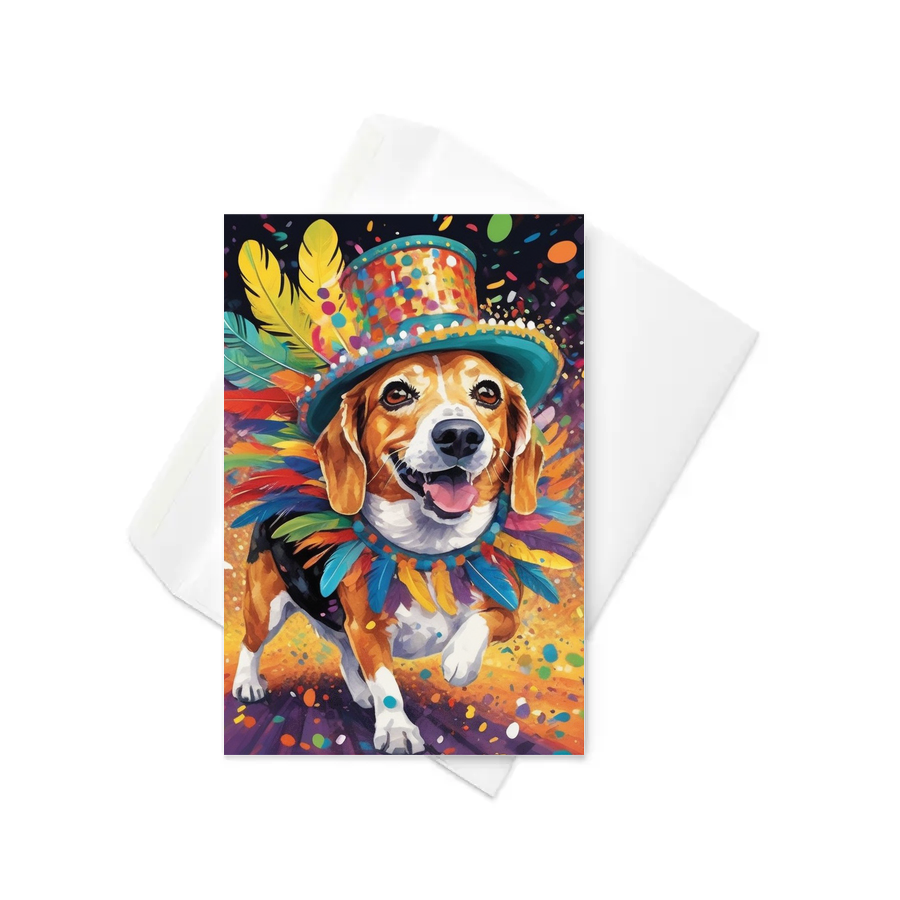 PugMug Custom Munchkin Greeting Card