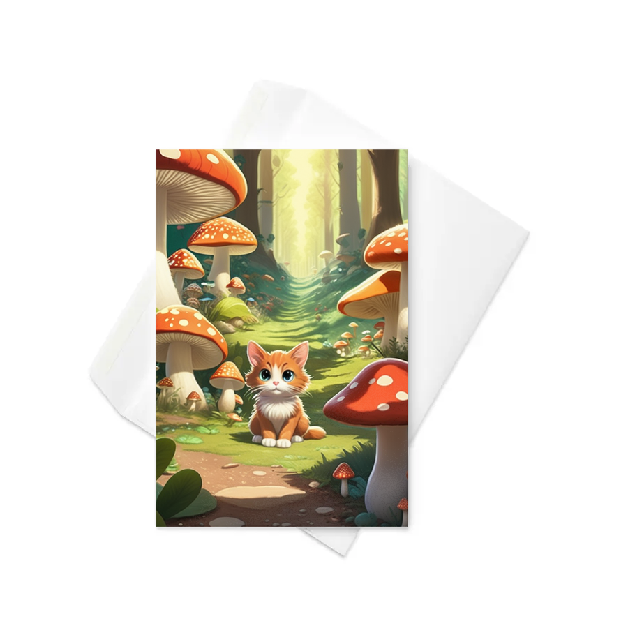 PugMug Custom Peerie Greeting Card