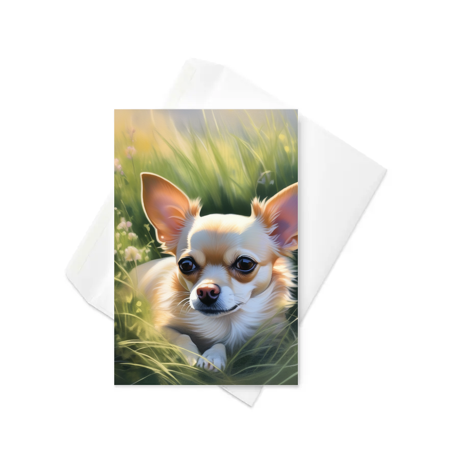 PugMug Custom Chihuahua Greeting Card