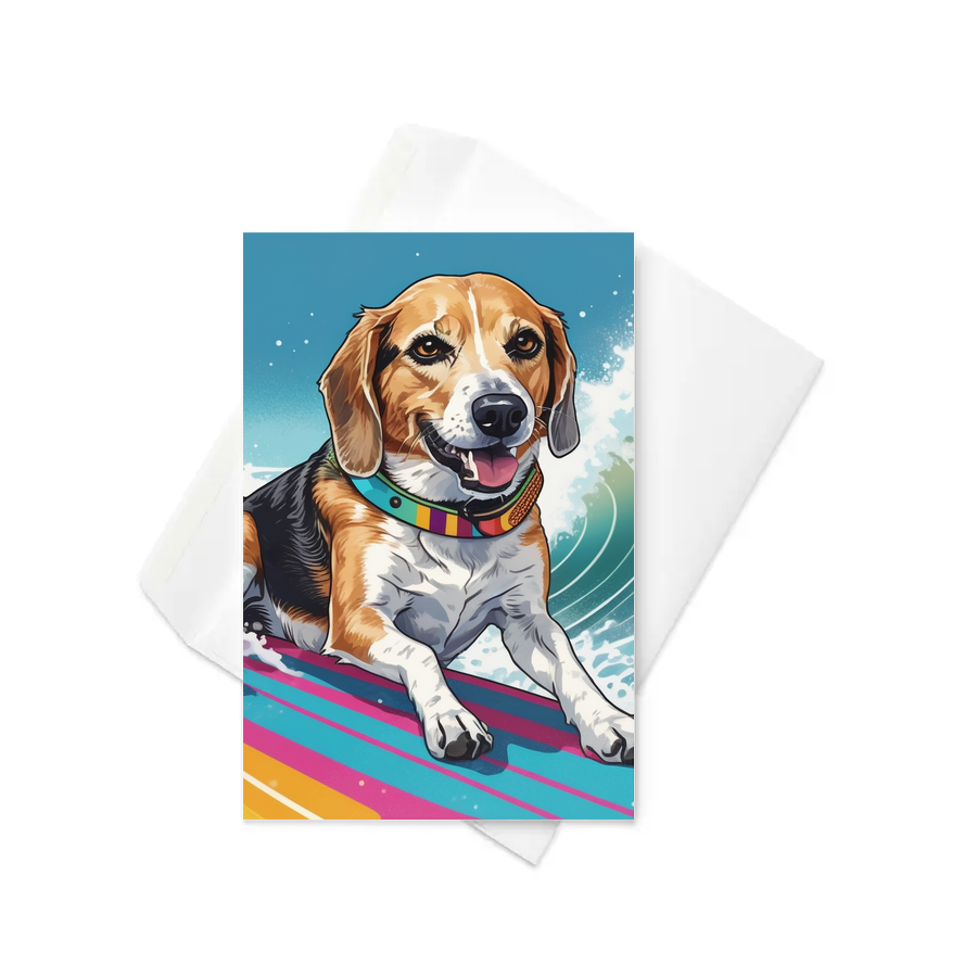 PugMug Custom Munchkin Greeting Card