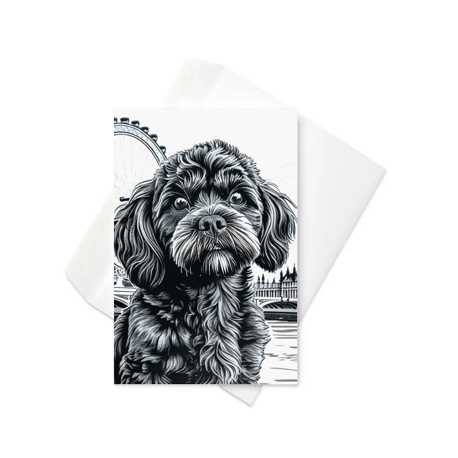 PugMug Custom Lily Greeting Card