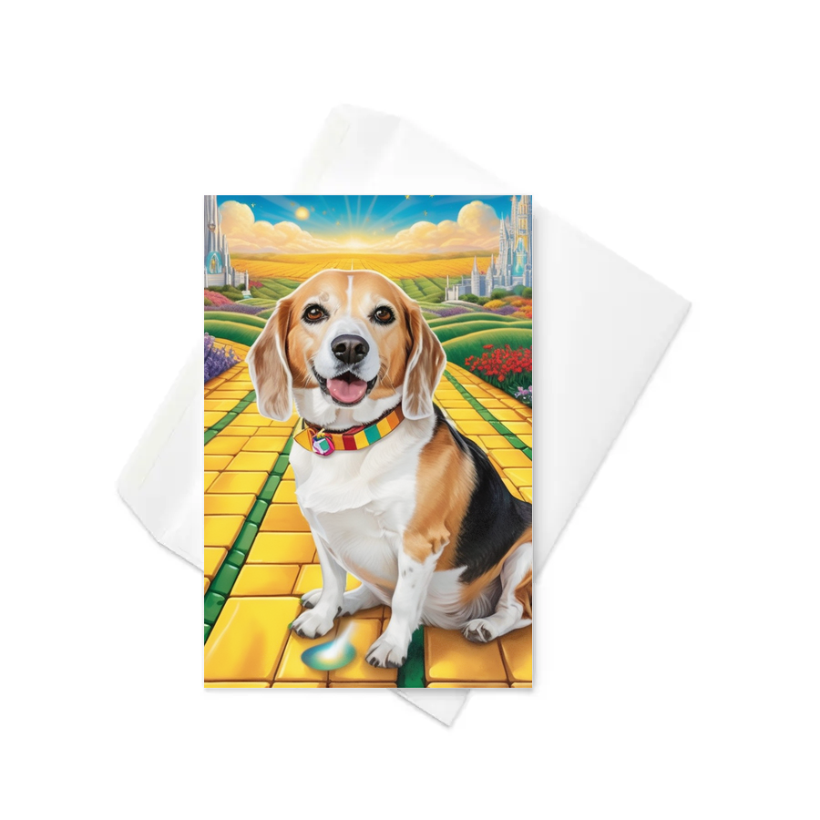 PugMug Custom Munchkin Greeting Card