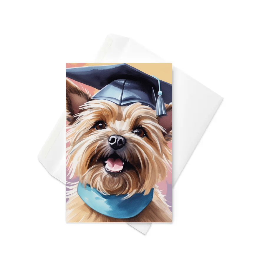 PugMug Custom Cairn Terrier Greeting Card