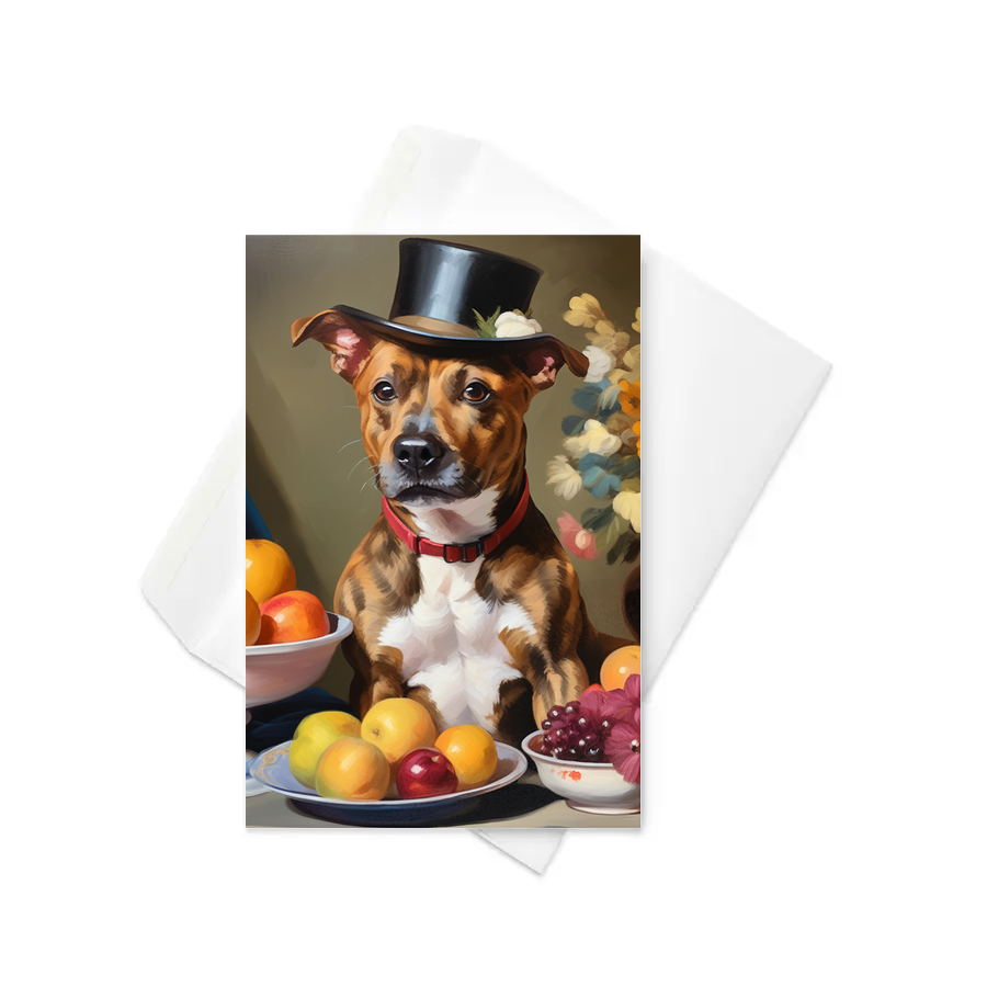 PugMug Custom Tony Hawk Greeting Card