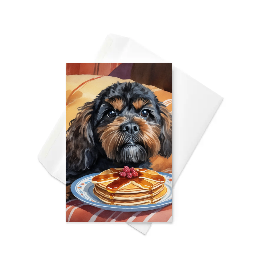 PugMug Custom Lily Greeting Card