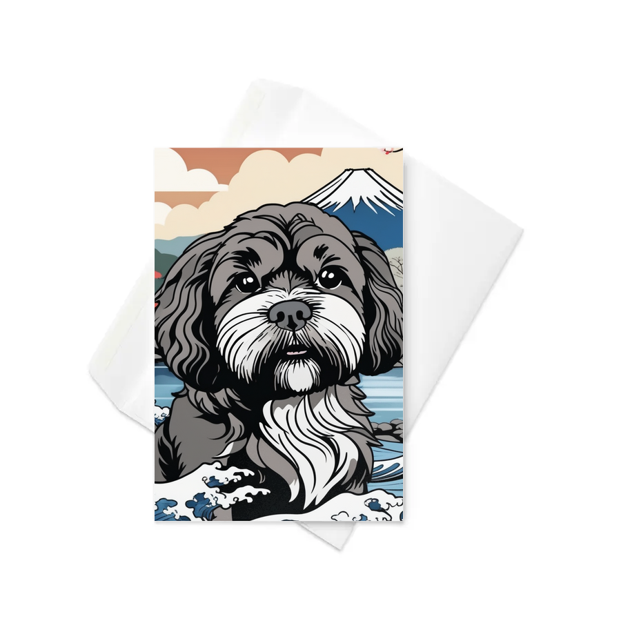PugMug Custom Lily Greeting Card