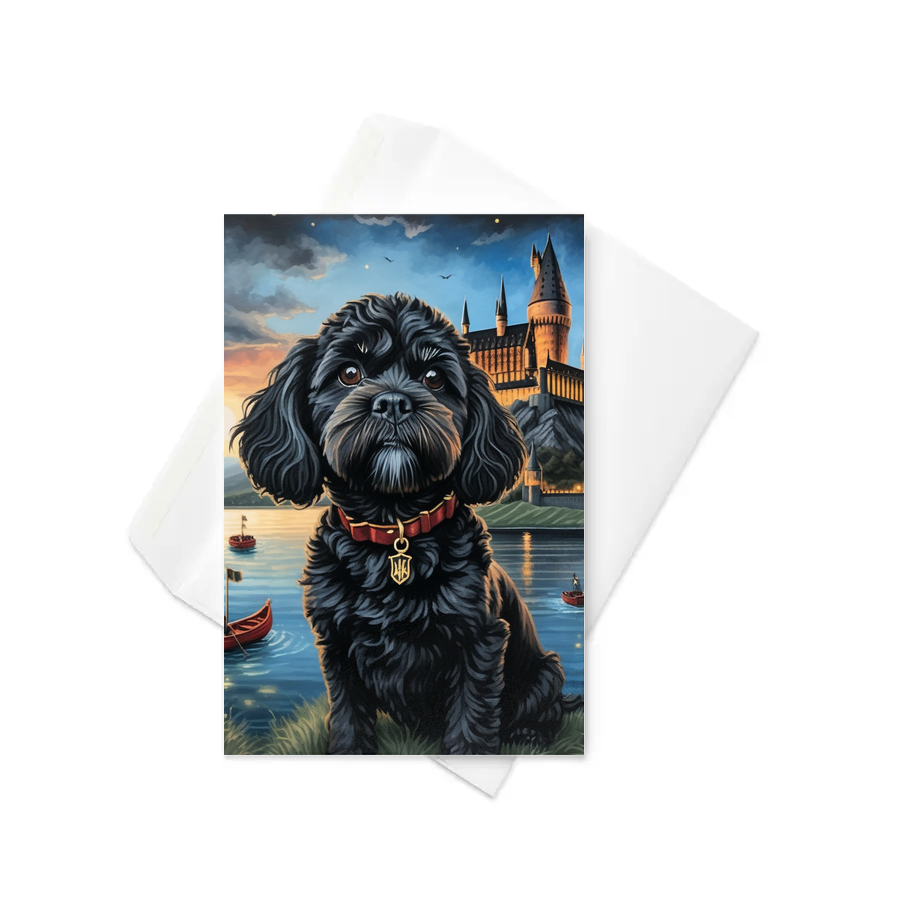PugMug Custom Lily Greeting Card
