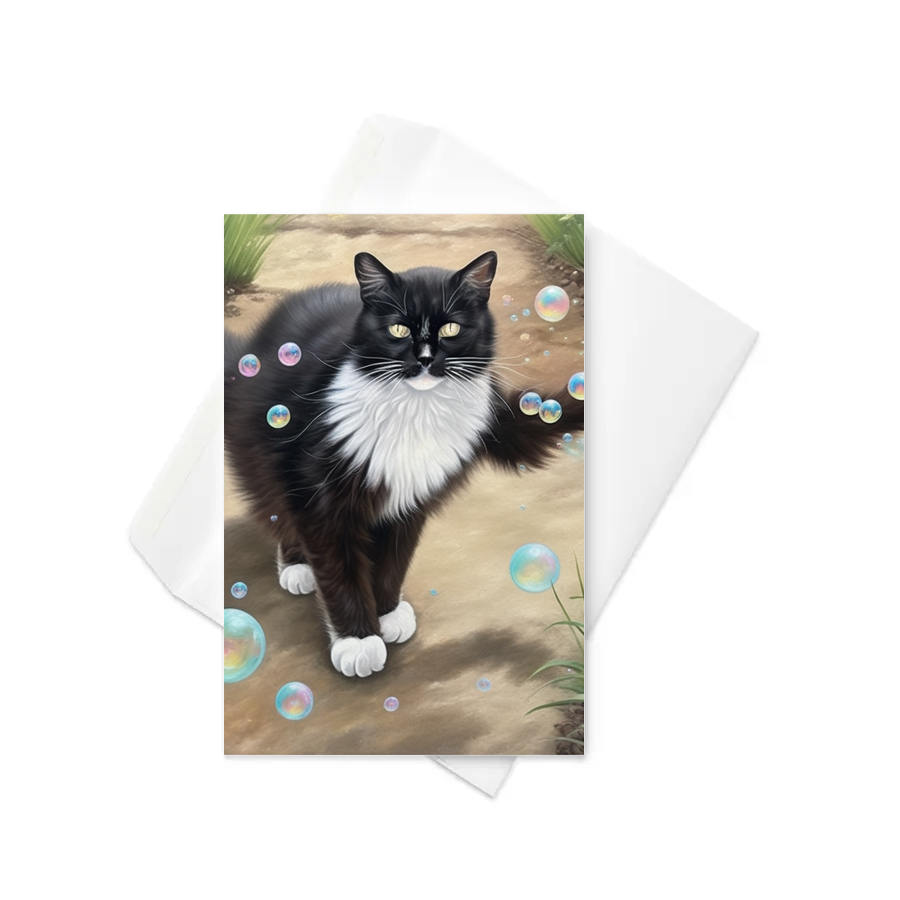 PugMug Custom Peerie Greeting Card