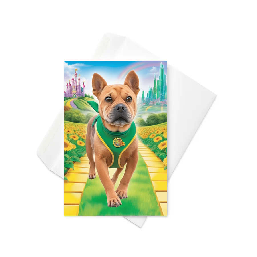 PugMug Custom Halina Greeting Card