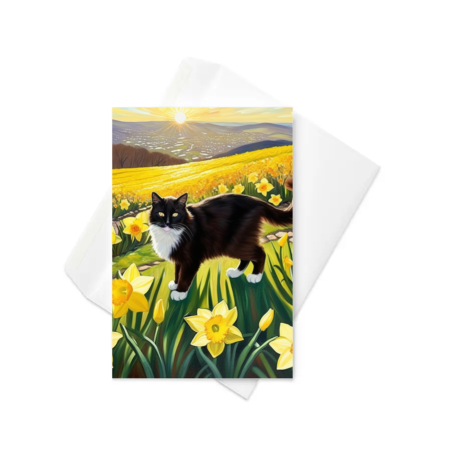 PugMug Custom Peerie Greeting Card