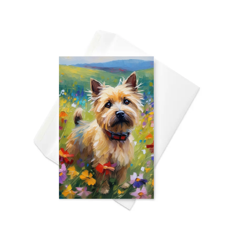 PugMug Custom Cairn Terrier Greeting Card
