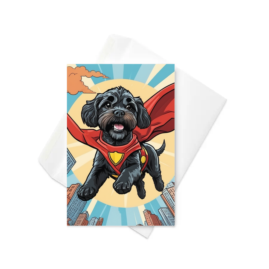 PugMug Custom Lily Greeting Card