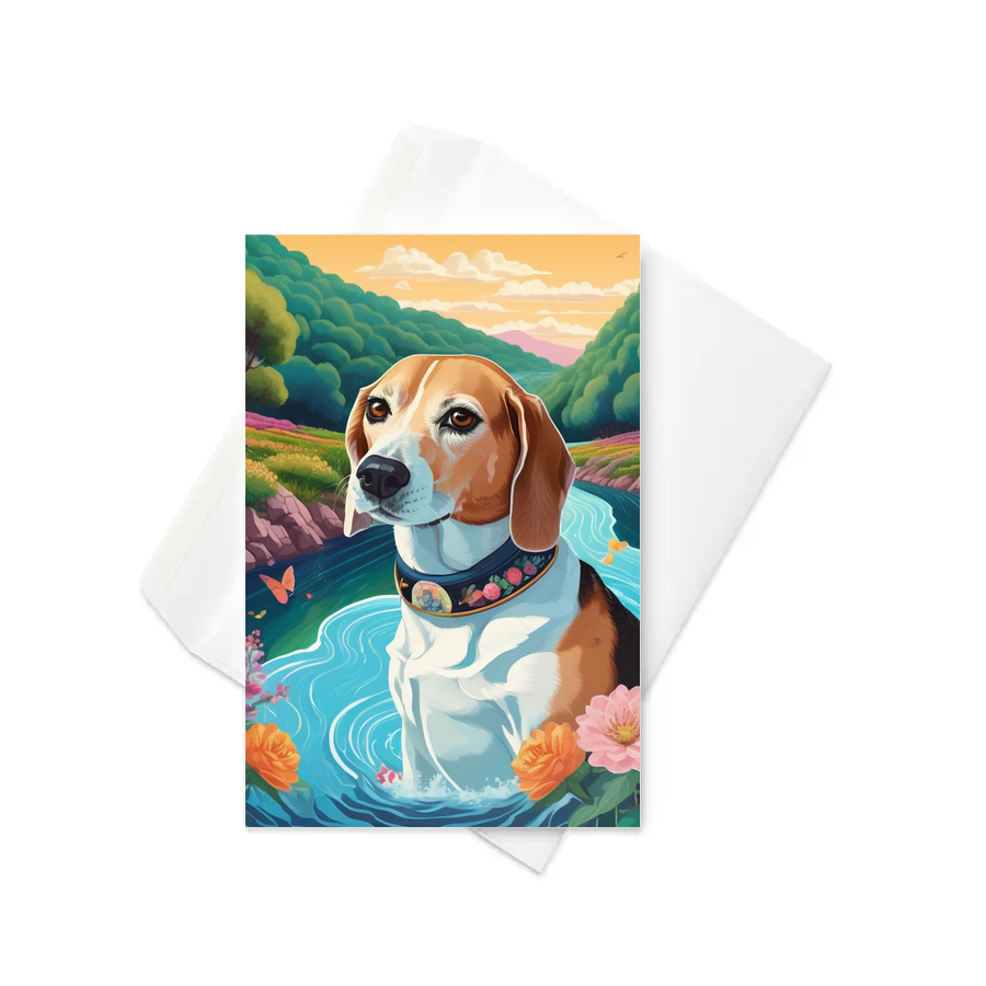 PugMug Custom Munchkin Greeting Card