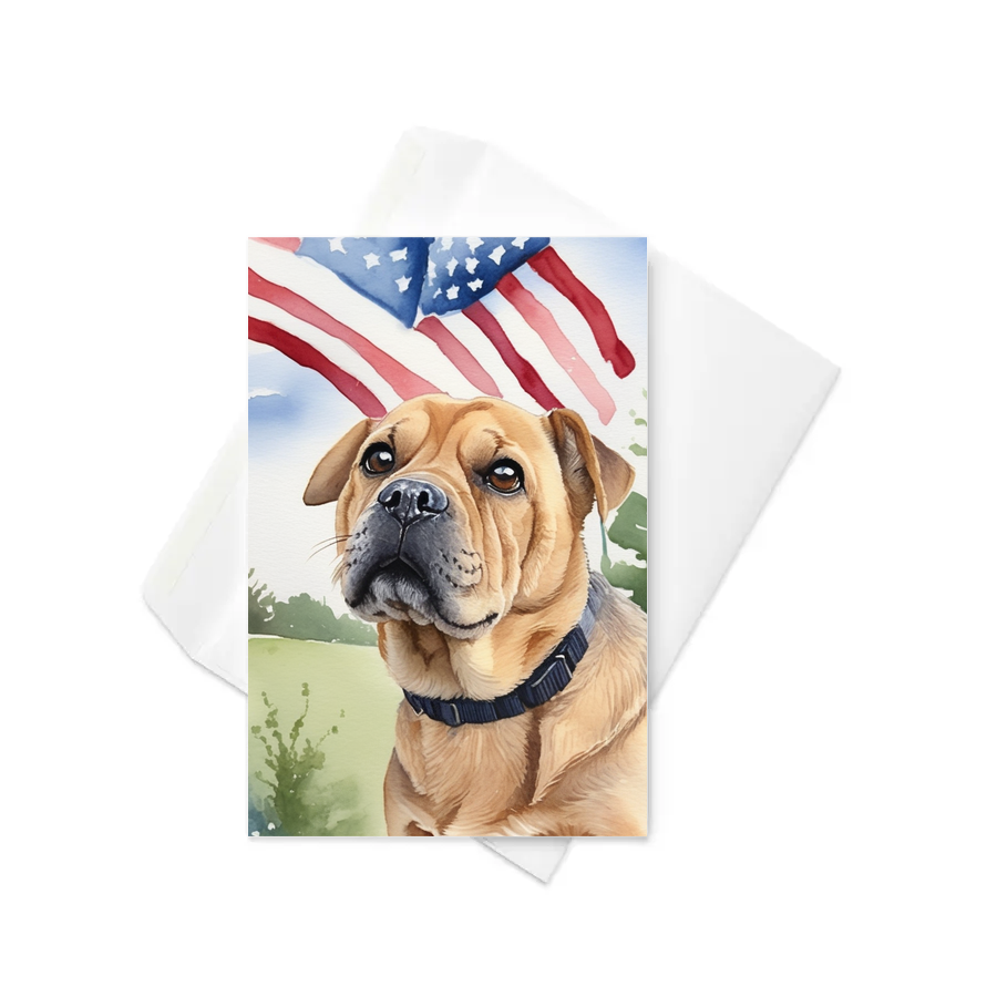 PugMug Custom Halina Greeting Card