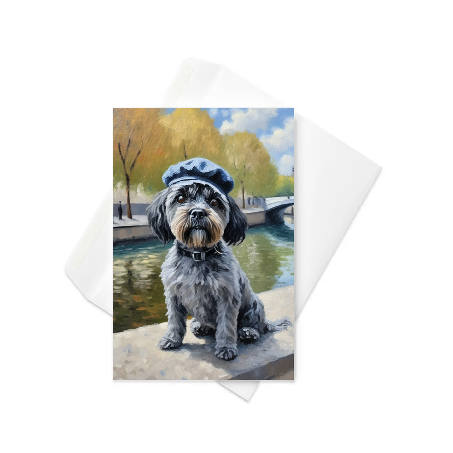 PugMug Custom Lily Greeting Card