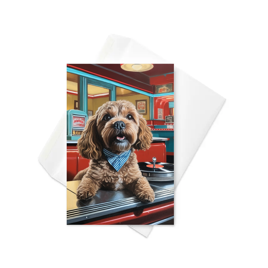 PugMug Custom Lily Greeting Card