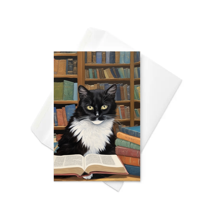 PugMug Custom Peerie Greeting Card