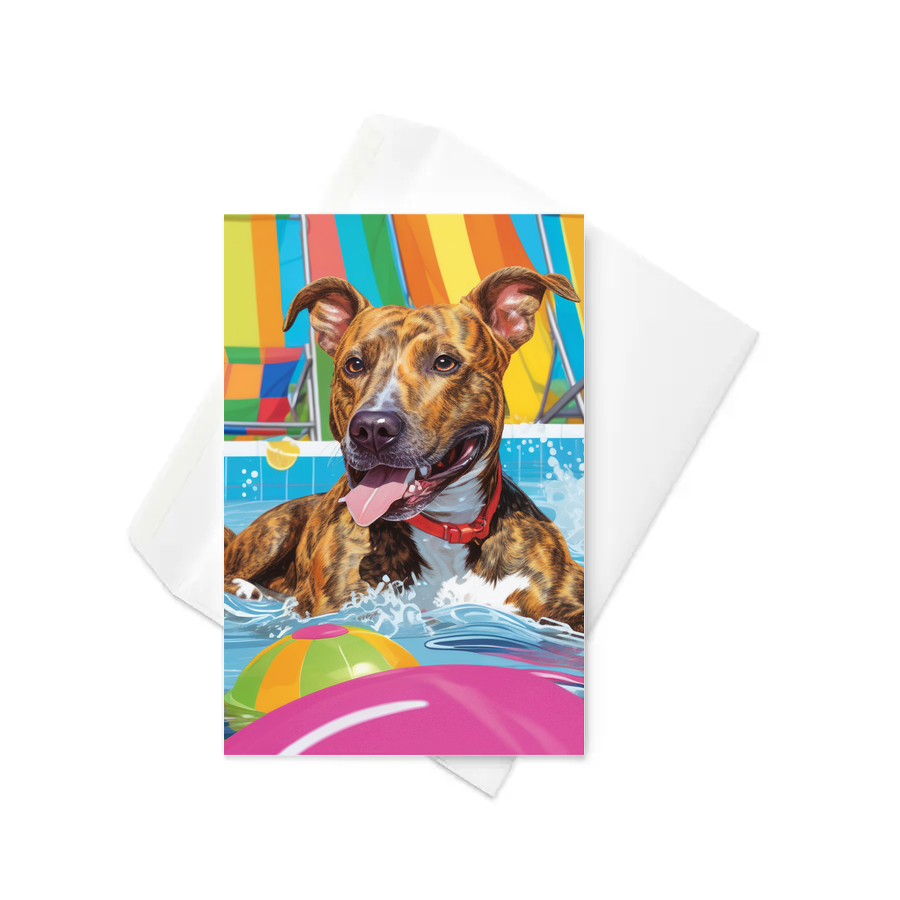 PugMug Custom Tony Hawk Greeting Card