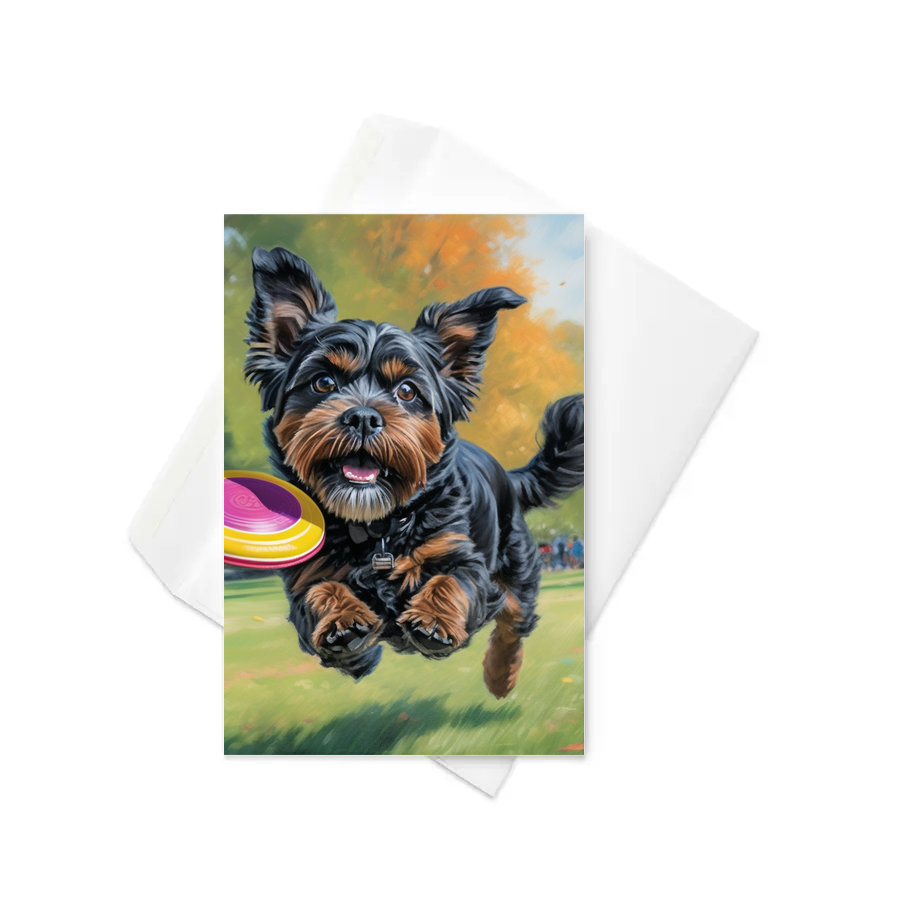 PugMug Custom Lily Greeting Card