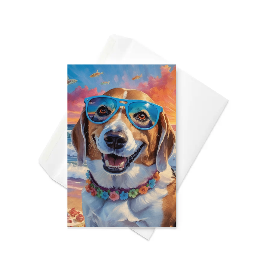 PugMug Custom Munchkin Greeting Card