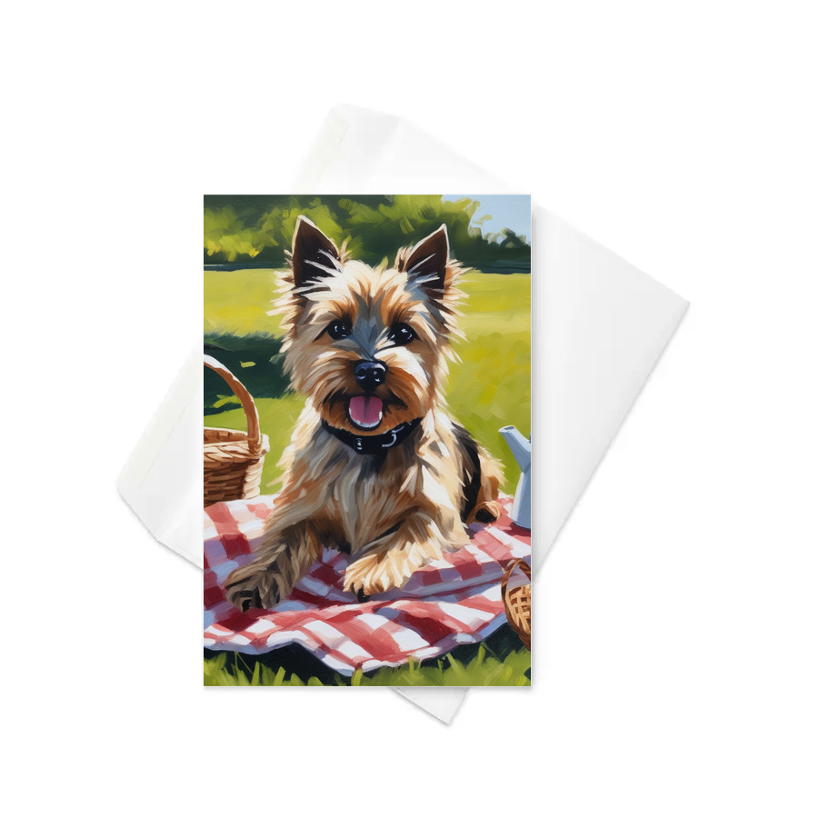 PugMug Custom Cairn Terrier Greeting Card