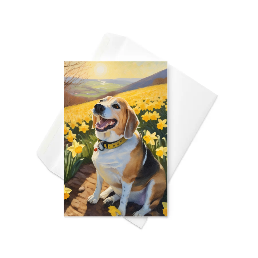 PugMug Custom Munchkin Greeting Card