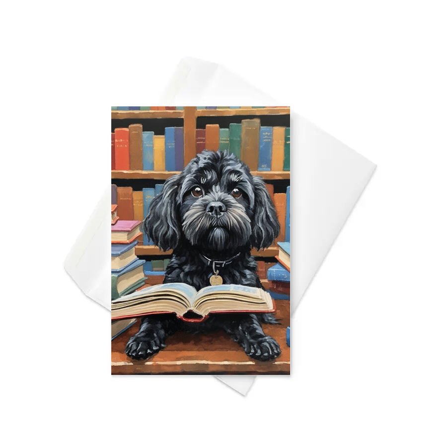 PugMug Custom Lily Greeting Card