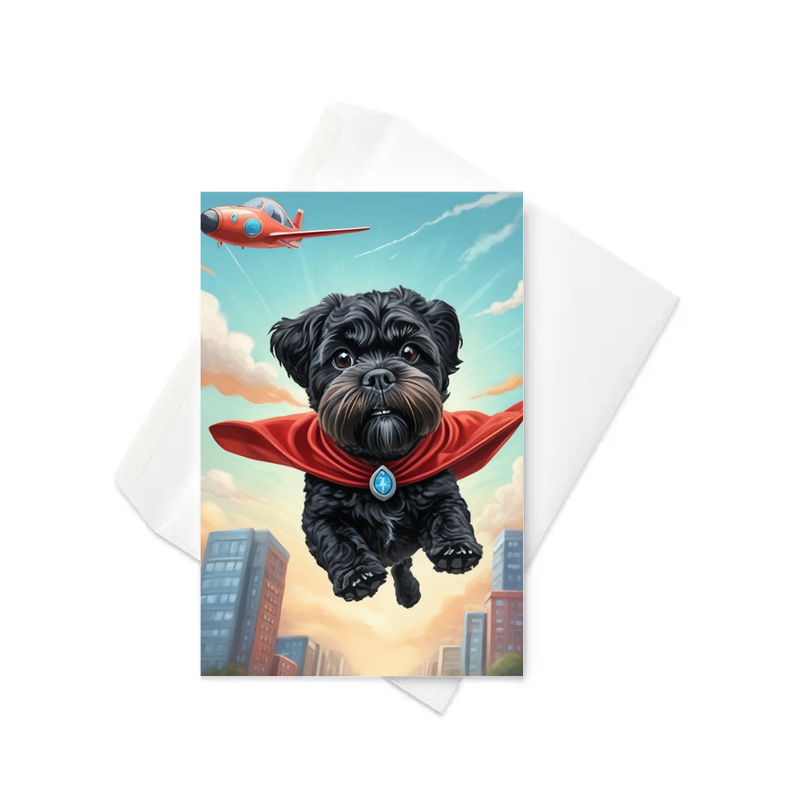 PugMug Custom Lily Greeting Card