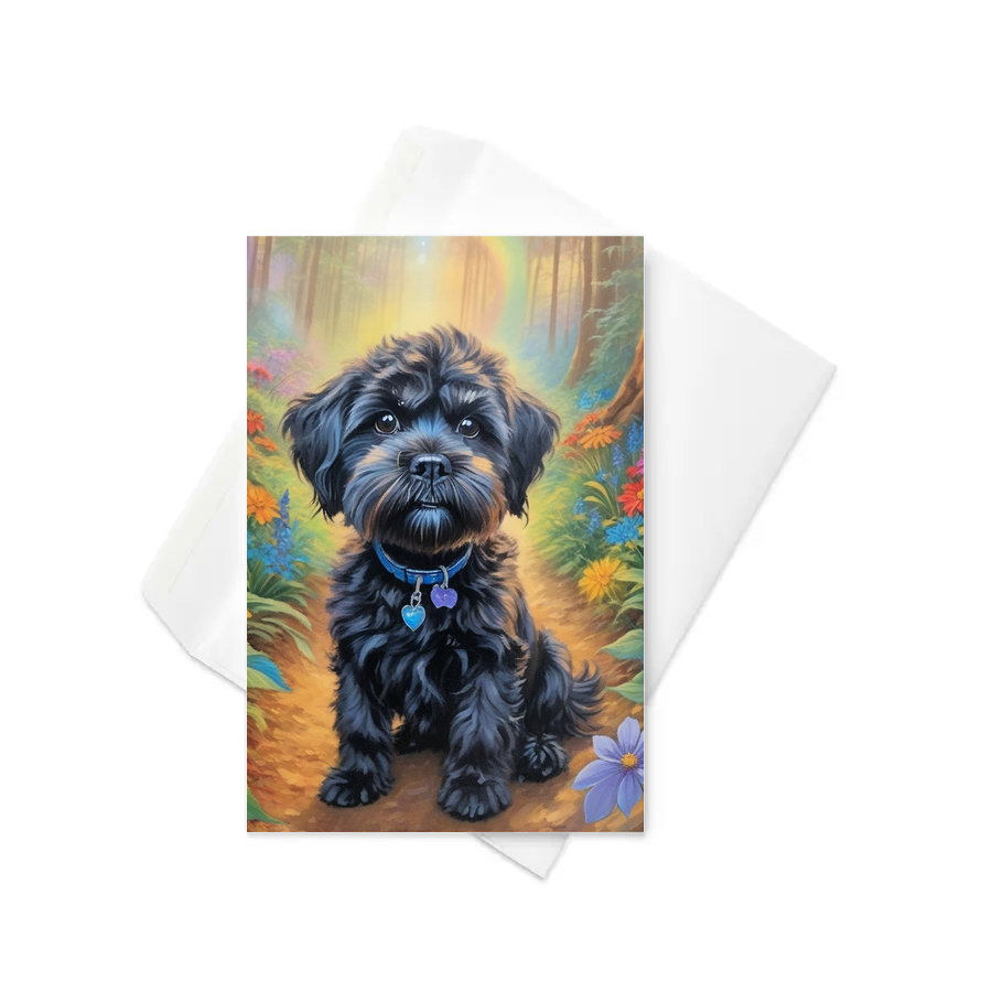 PugMug Custom Lily Greeting Card