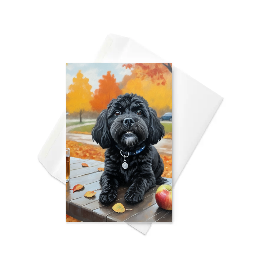 PugMug Custom Lily Greeting Card