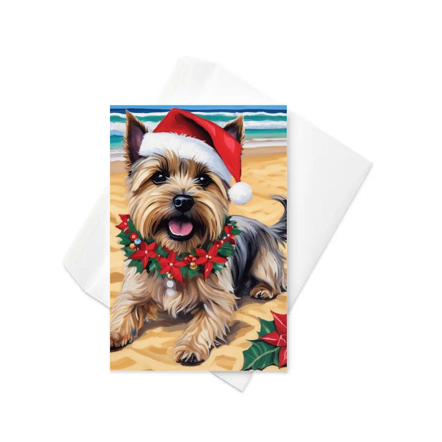 PugMug Custom Cairn Terrier Greeting Card