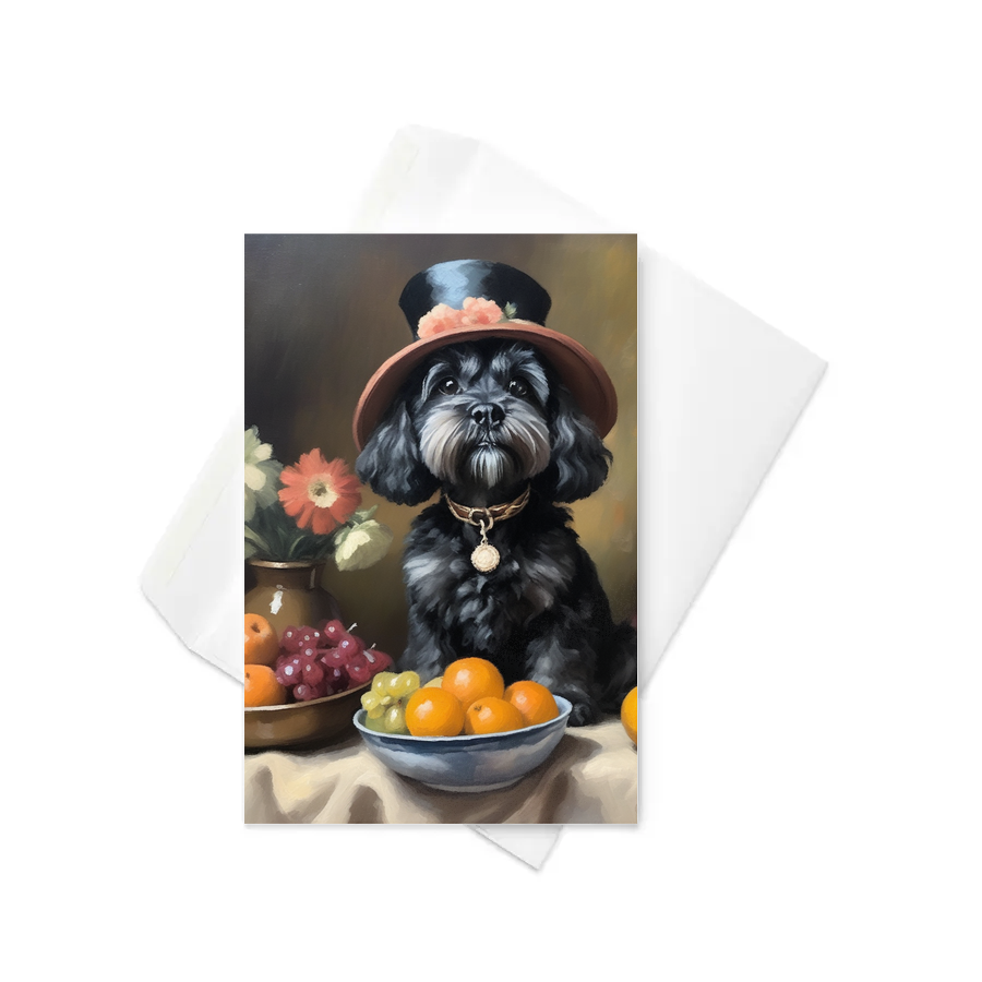 PugMug Custom Lily Greeting Card