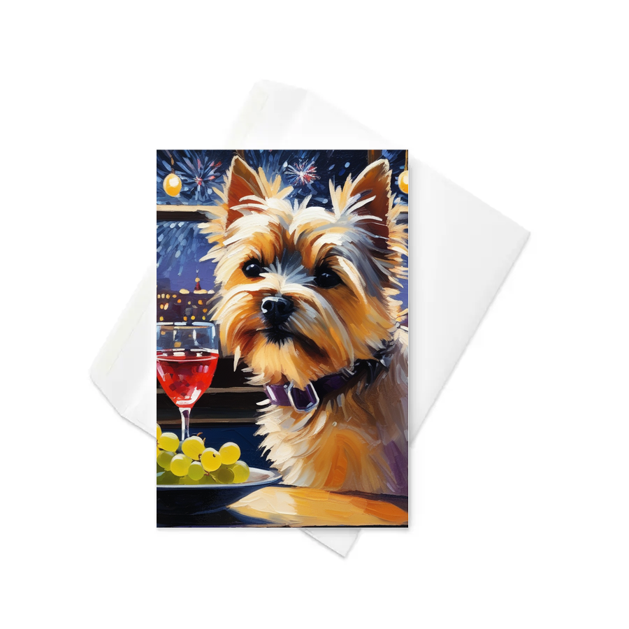 PugMug Custom Cairn Terrier Greeting Card