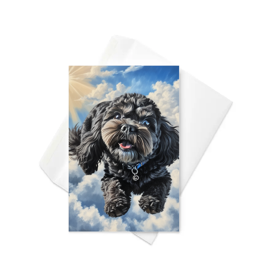 PugMug Custom Lily Greeting Card