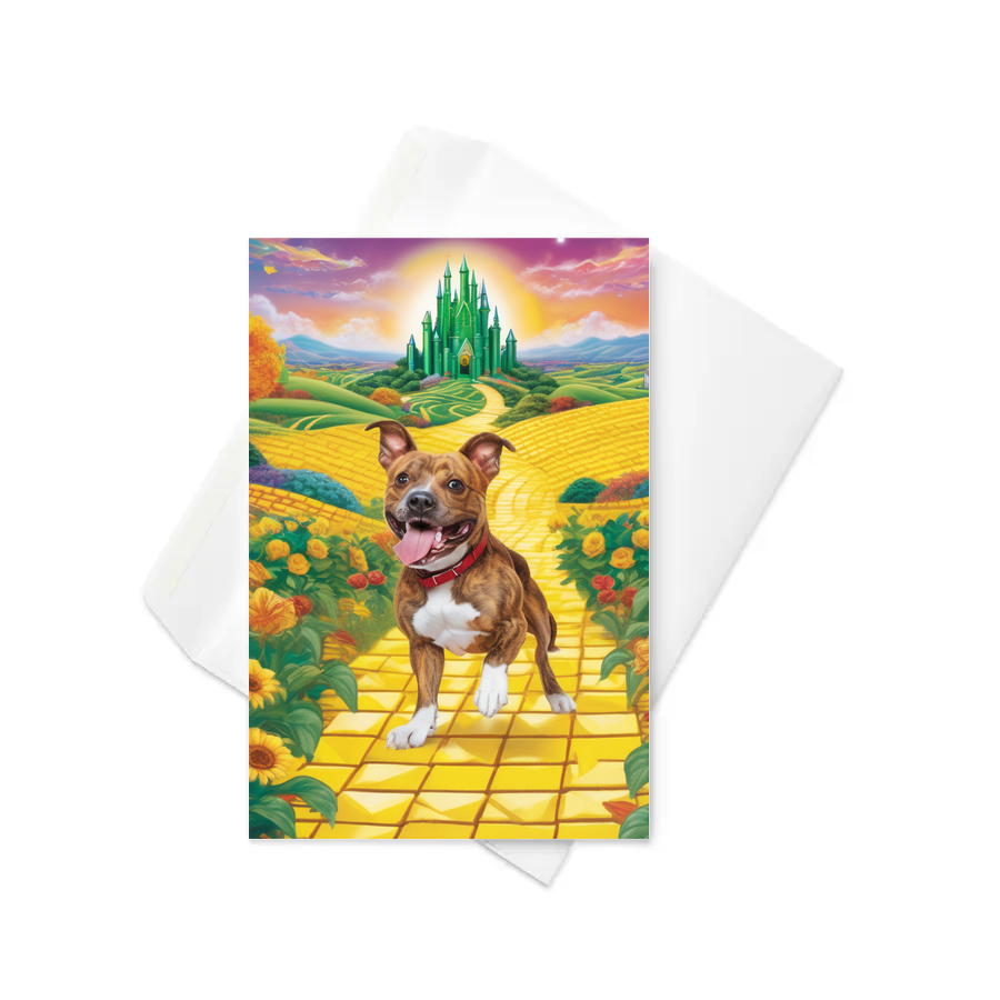 PugMug Custom Tony Hawk Greeting Card