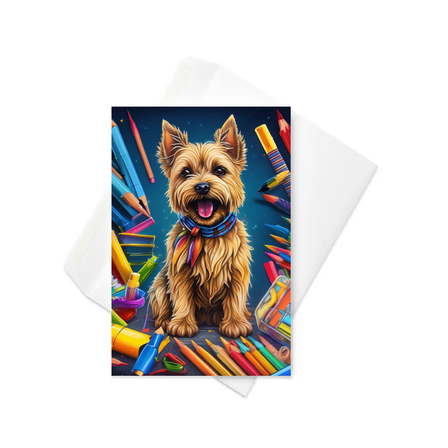 PugMug Custom Cairn Terrier Greeting Card
