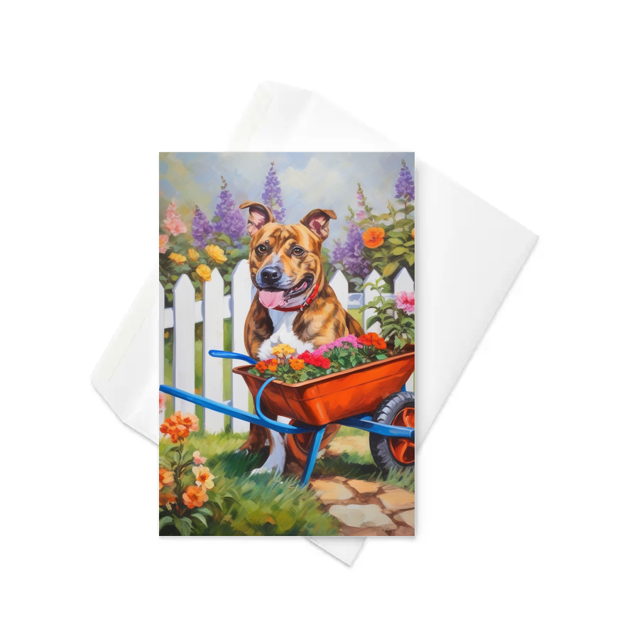 PugMug Custom Tony Hawk Greeting Card