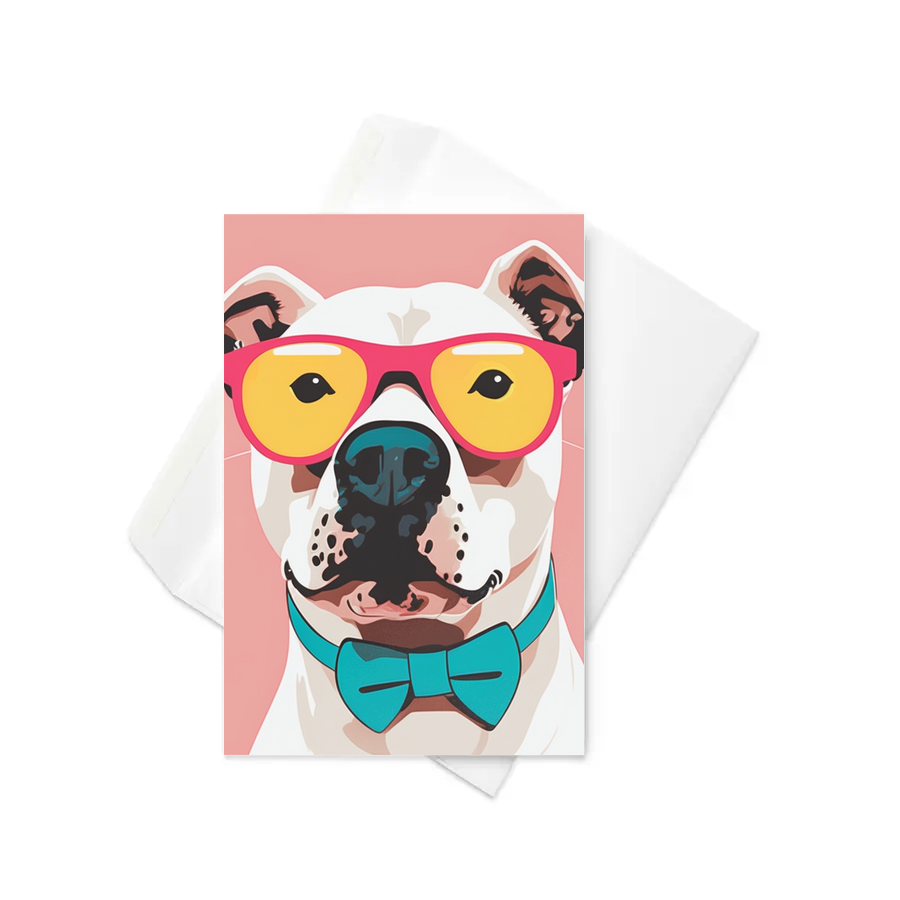 PugMug Custom Melody Greeting Card