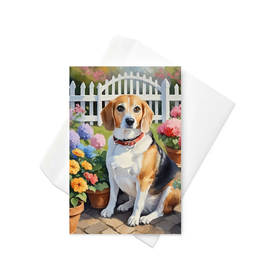 PugMug Custom Munchkin Greeting Card