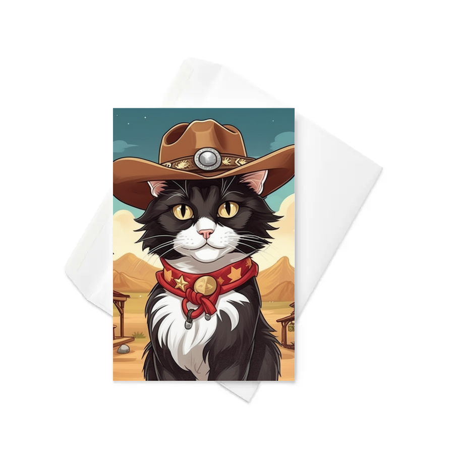 PugMug Custom Peerie Greeting Card