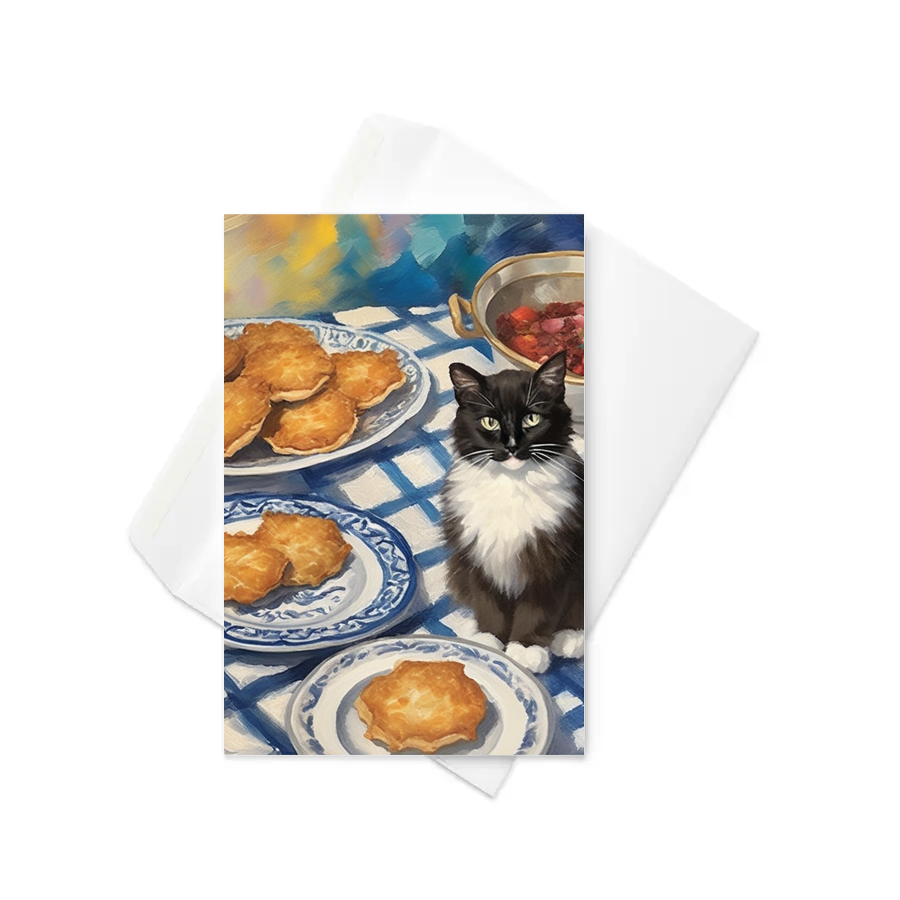 PugMug Custom Peerie Greeting Card