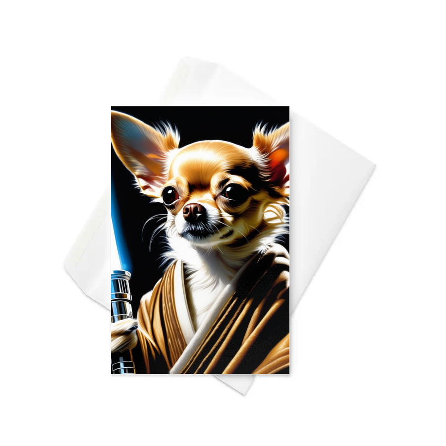 PugMug Custom Chihuahua Greeting Card