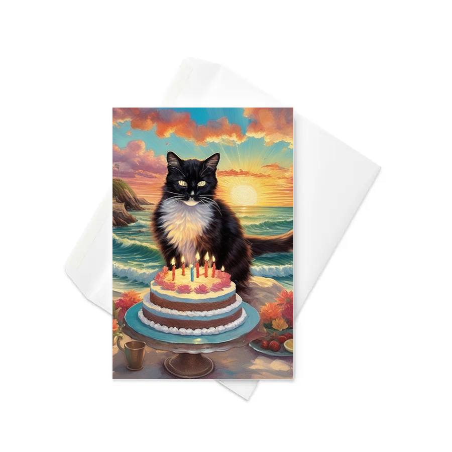 PugMug Custom Peerie Greeting Card