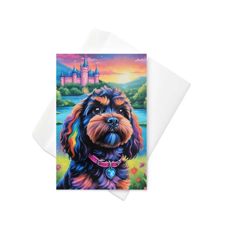 PugMug Custom Lily Greeting Card